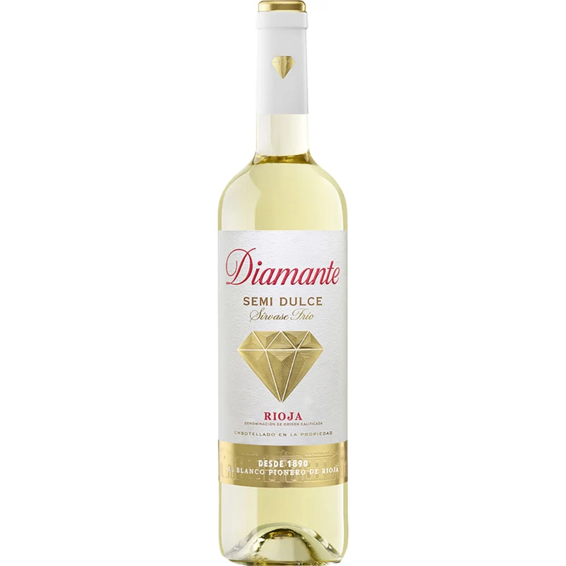 DIAMANTE VINO BLANCO SEMID. 75 CL.