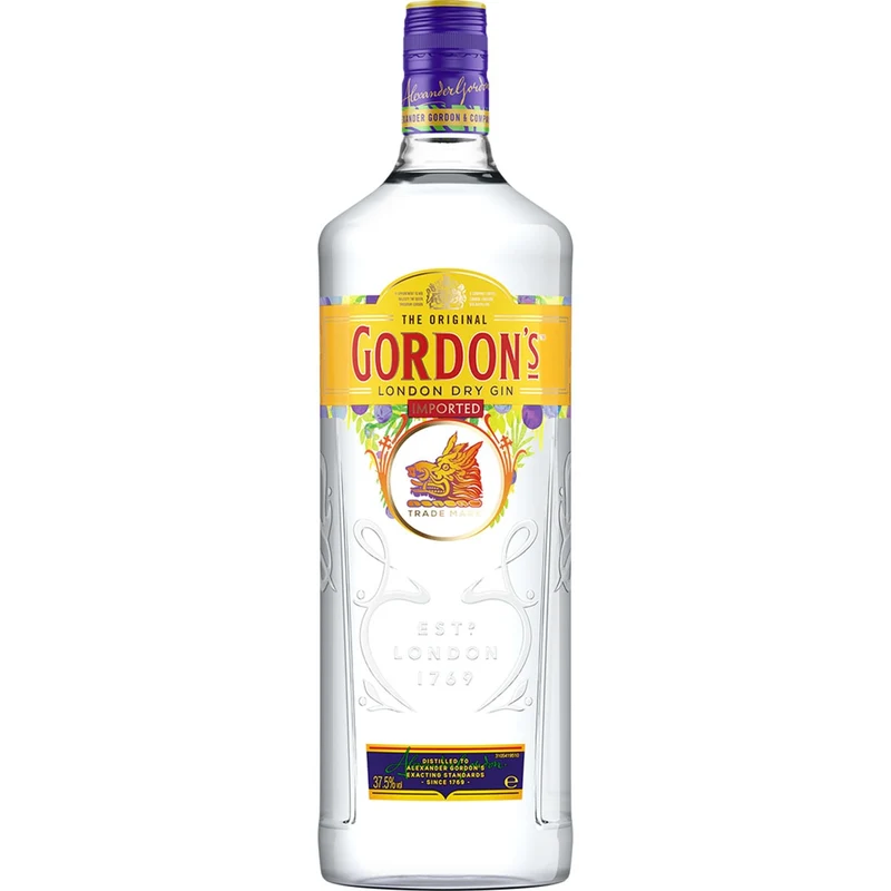 GORDON'S LONDON DRY GIN 1 LTR.