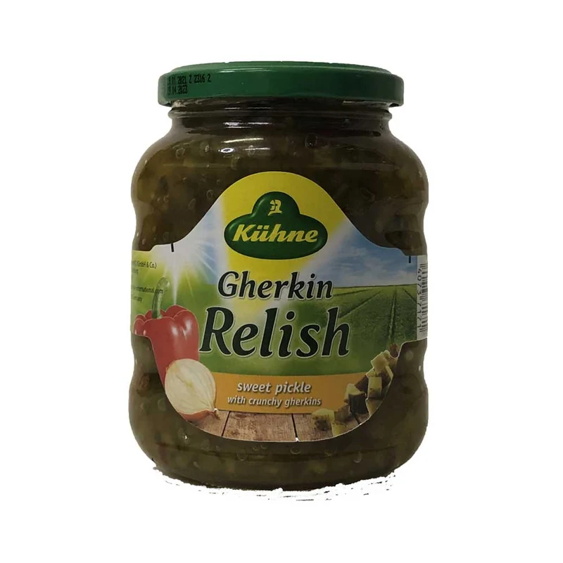 Kuehne Sweet Pickle Relish Mustard Sauce 370g