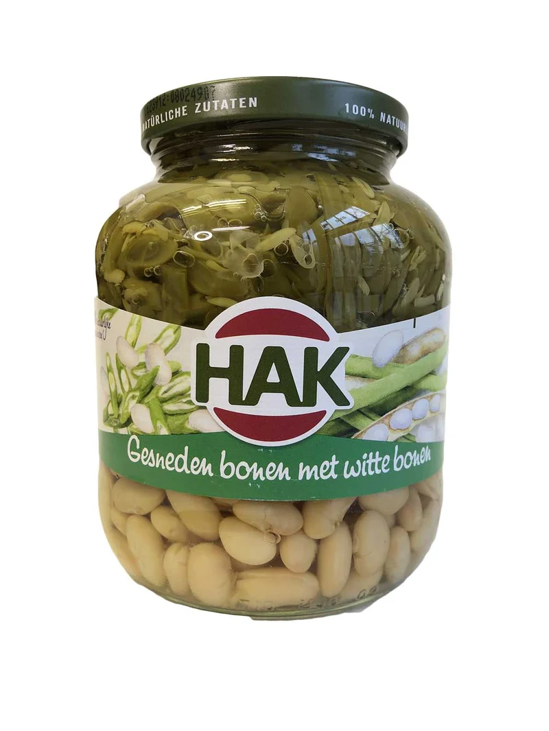 Hak Green Beans & White Beans 720ml