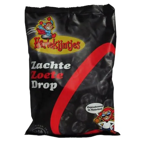 Harlekijntjes Zachte Zoete (soft sweet) Drop 300g