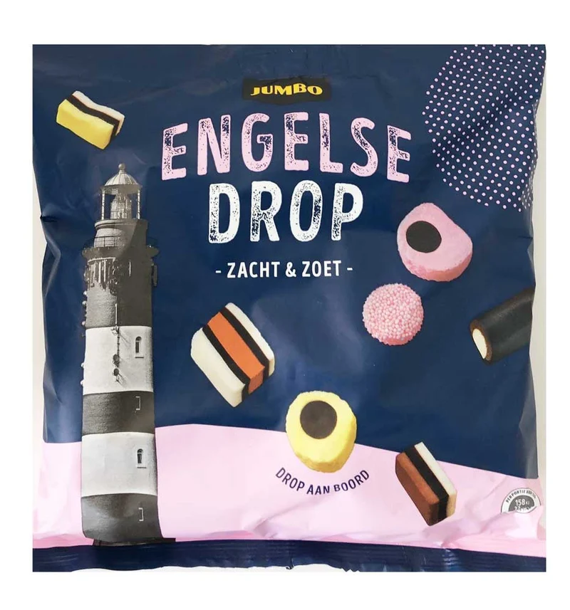 Jumbo English Licorice 600g