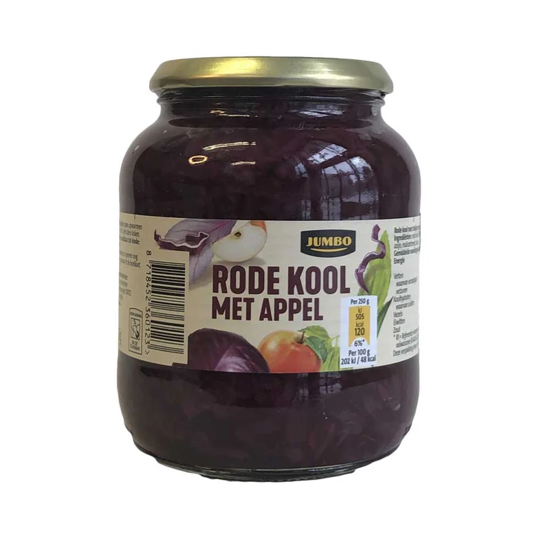 Jumbo Red Cabbage with Apple 720ml Jar