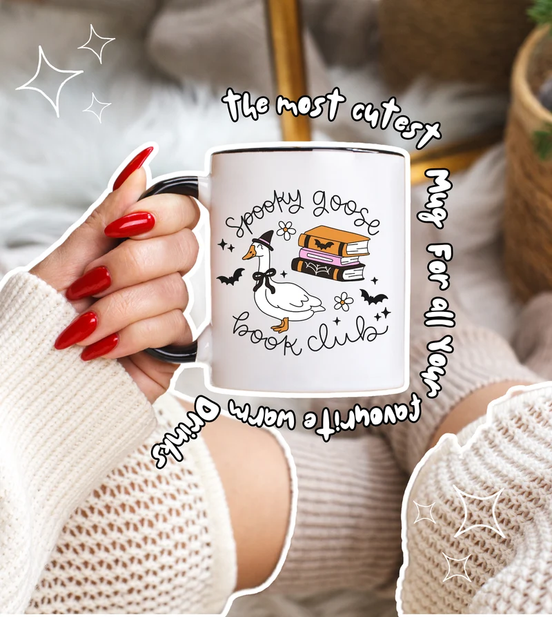 Koffiemok | Spooky goose