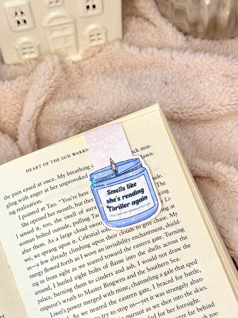 Magnetic Bookmarks smells like Thriller