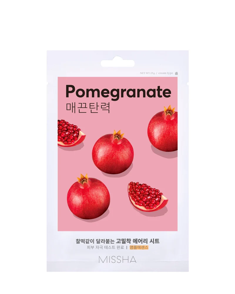 MISSHA AIRY_FIT_SHEET_MASK_ [GRANAATAPPEL]
