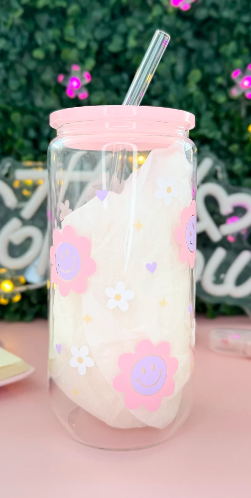 Happy Flower cup