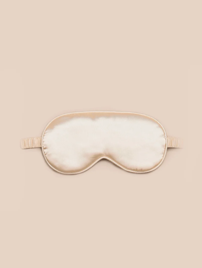 Slaapmasker champagne