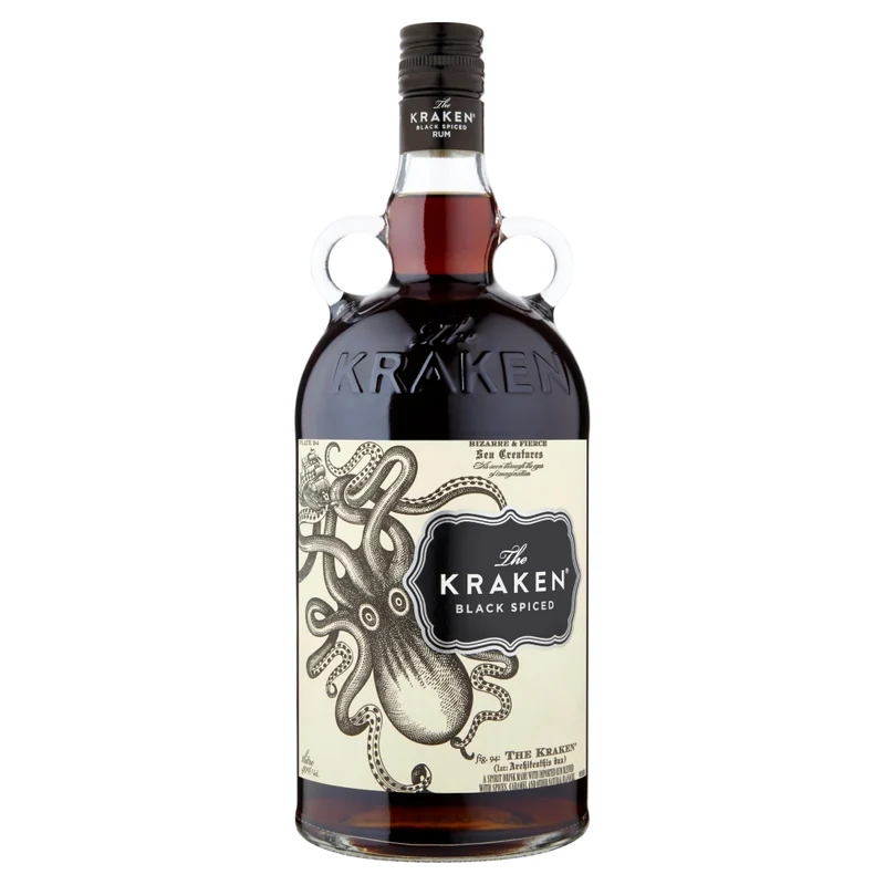 KRAKEN BLACK SPICED RUM 1 LTR.
