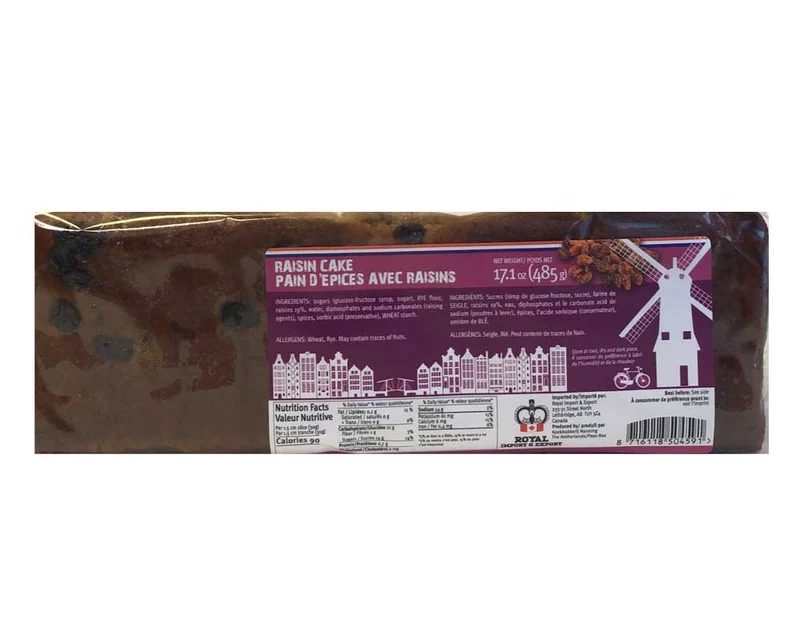 Royal Raisin Cake 485g