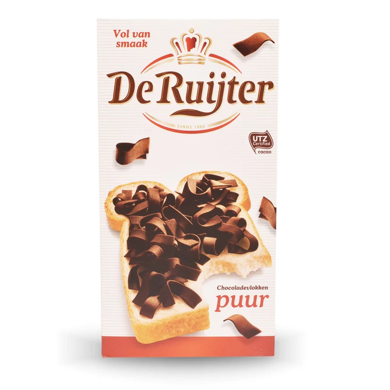 De Ruijter Dark Chocolate Flakes 300g