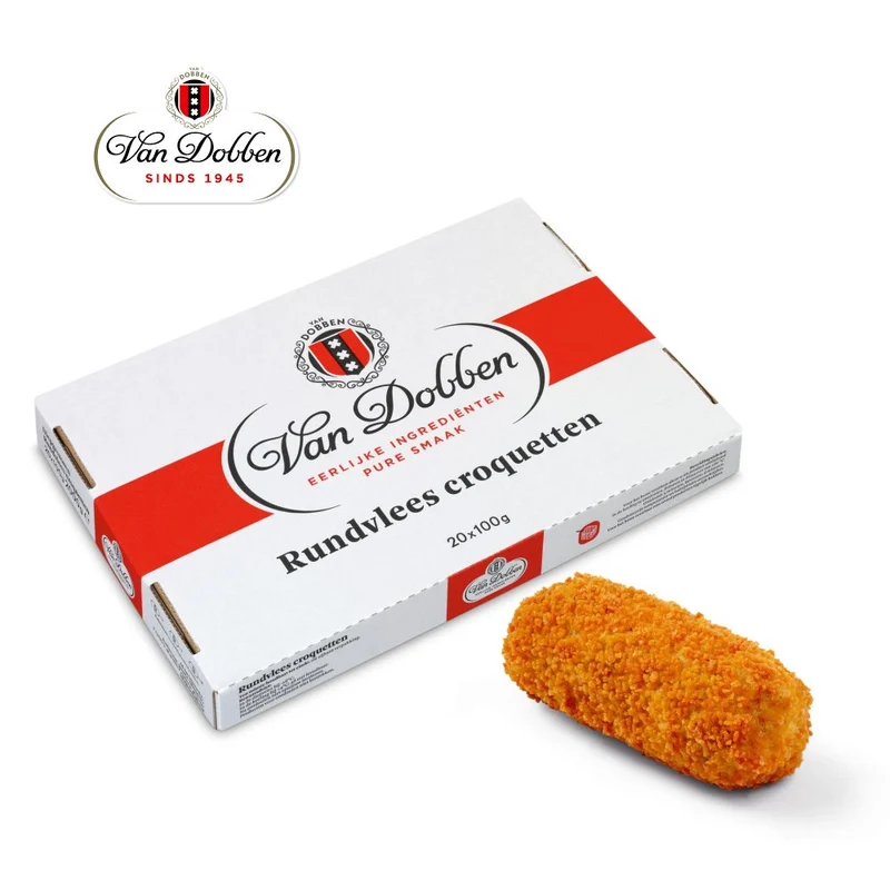 VAN DOBBEN RUNDVLEESKROKET 20x100 GR.