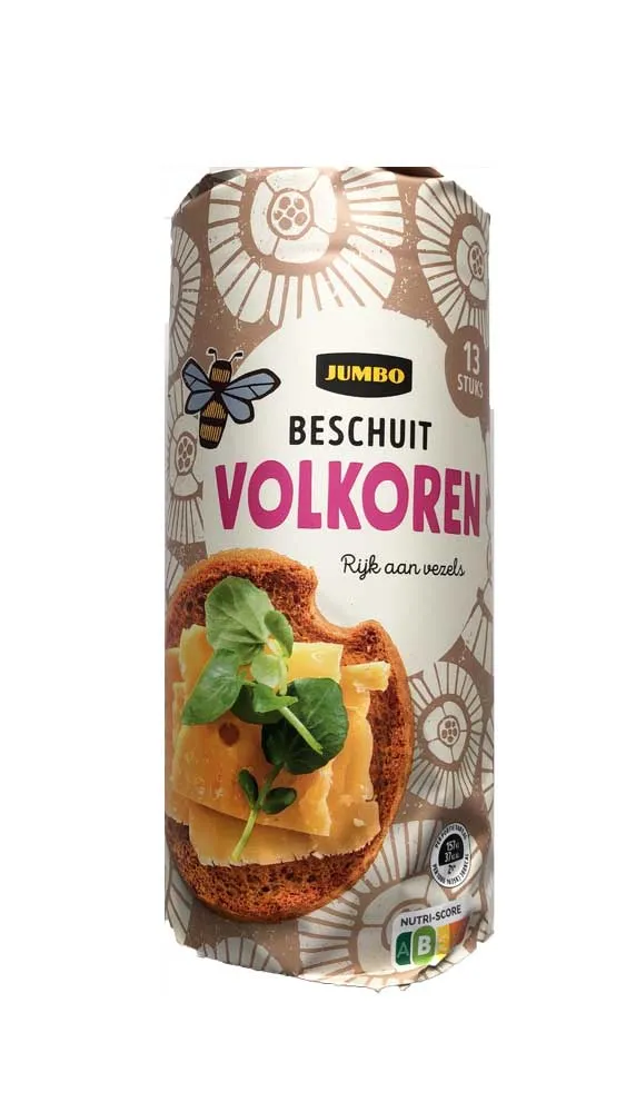 Jumbo Whole Wheat Rusk 125g