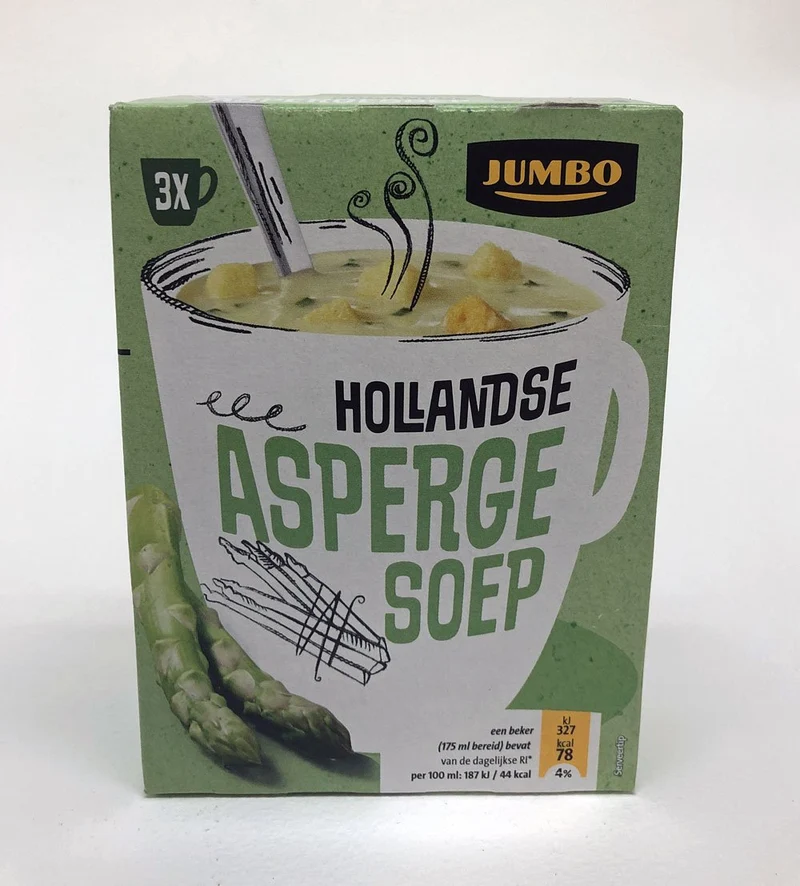 Jumbo Instant Asparagus Soup Mix 49g