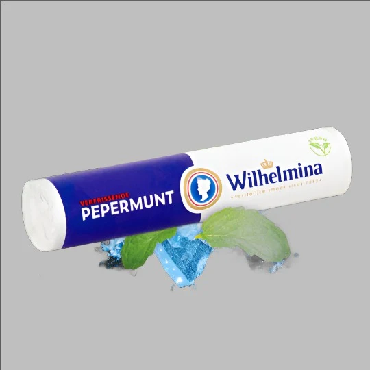 Wilhelmina Peppermints Roll 50g