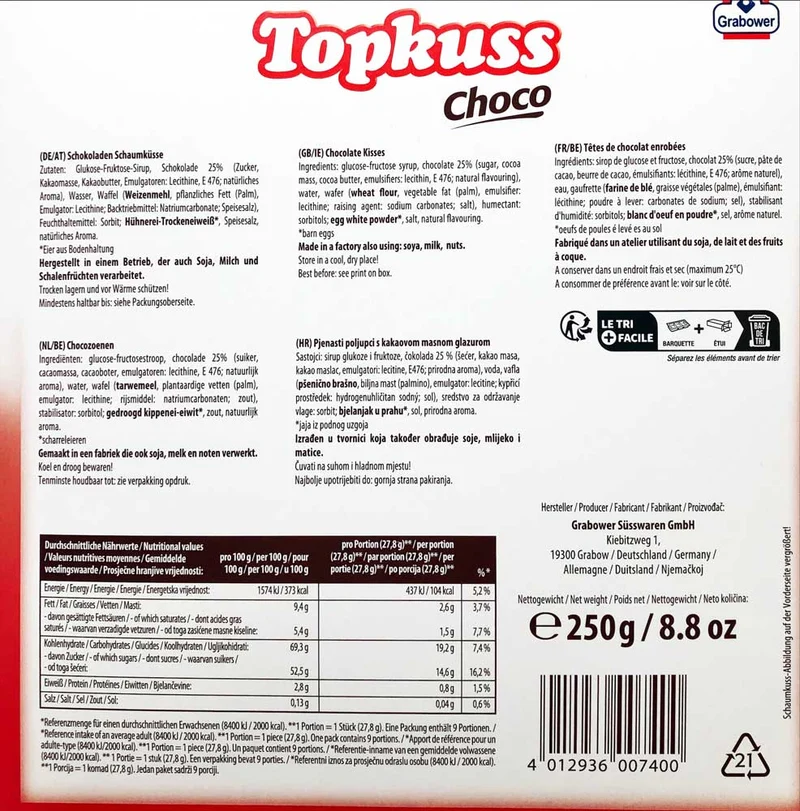 Grabower Topkuss 250g