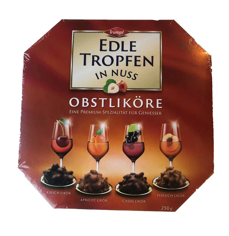 Trumpf Edel Tropfen with Fruit Liqueur 250g (red)