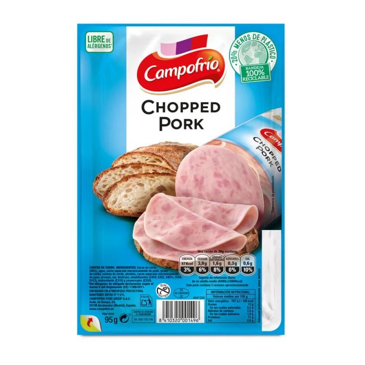 CAMPOFRÍO CHOPPED PORK 95 GR.