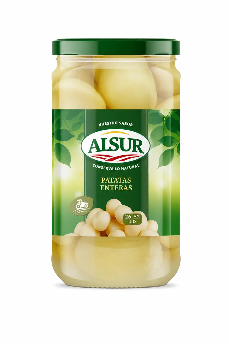 ALSUR PATATAS COCIDAS BOTE 425 GR.