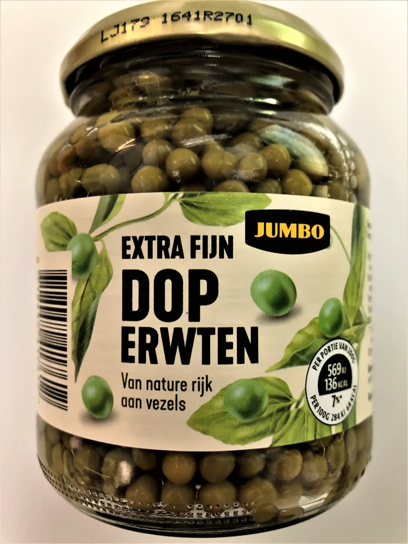 Jumbo Extra Fine Green Peas 370ml