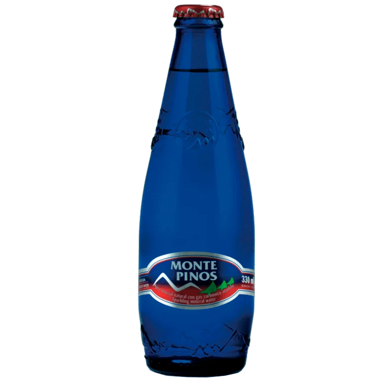 MONTEPINOS AGUA CON GAS CRISTAL 24x33 CL.