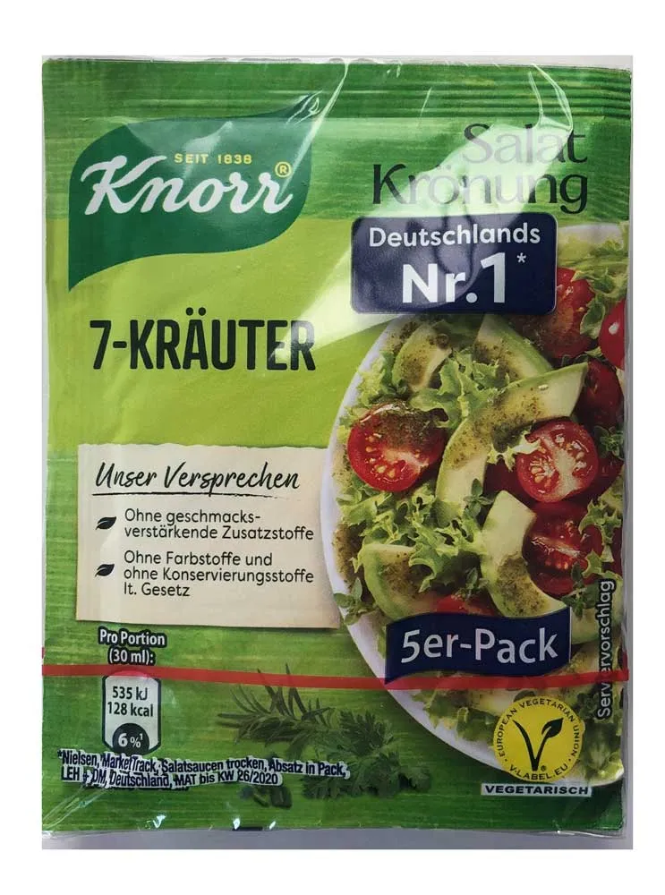 Knorr Salat Kronung 7 Spices Art 5pk 45g