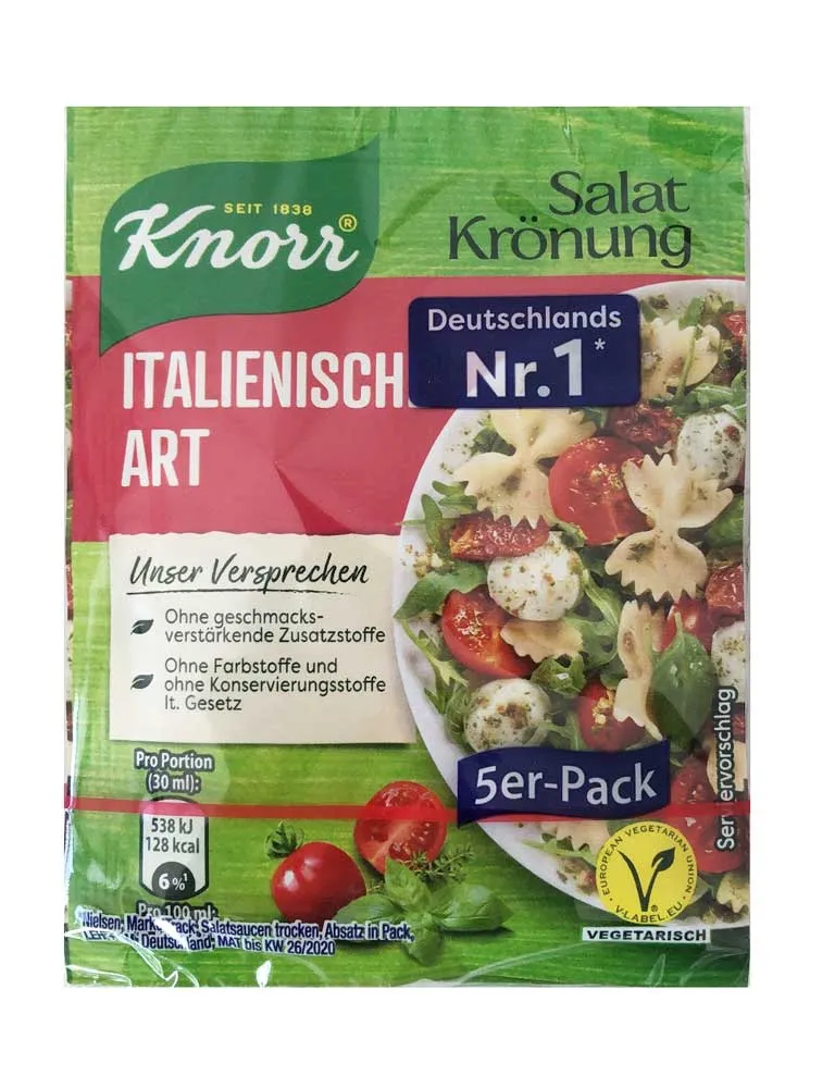 Knorr Salat Kronung Italian Art 5pk 45g