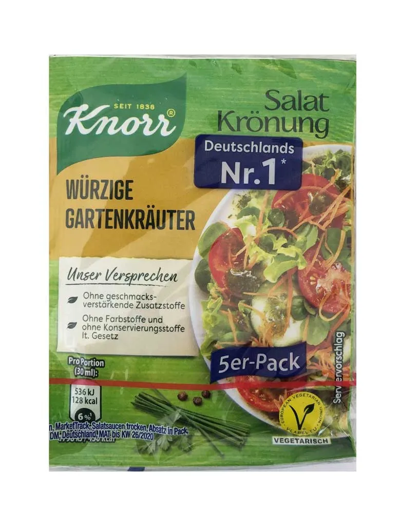 Knorr Salat Kronung Garden Art 5pk 40g