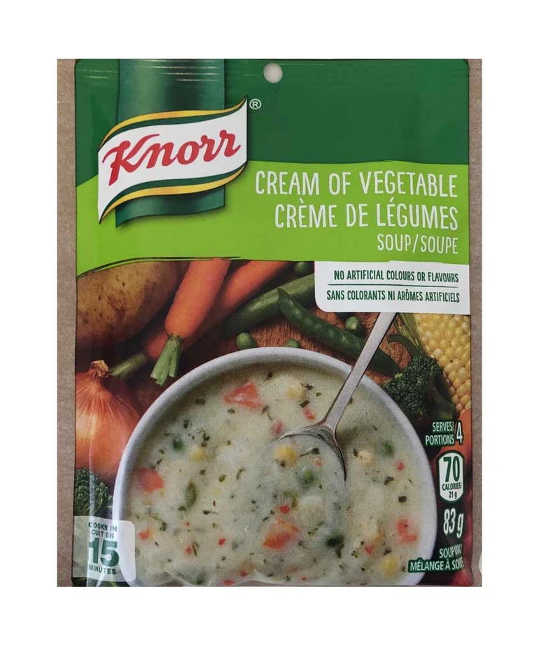 Knorr Cream of Vegetable Soup Mix 83g