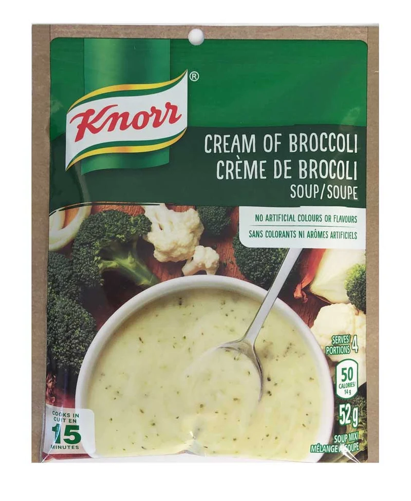 Knorr Cream of Broccoli Soup Mix 52g