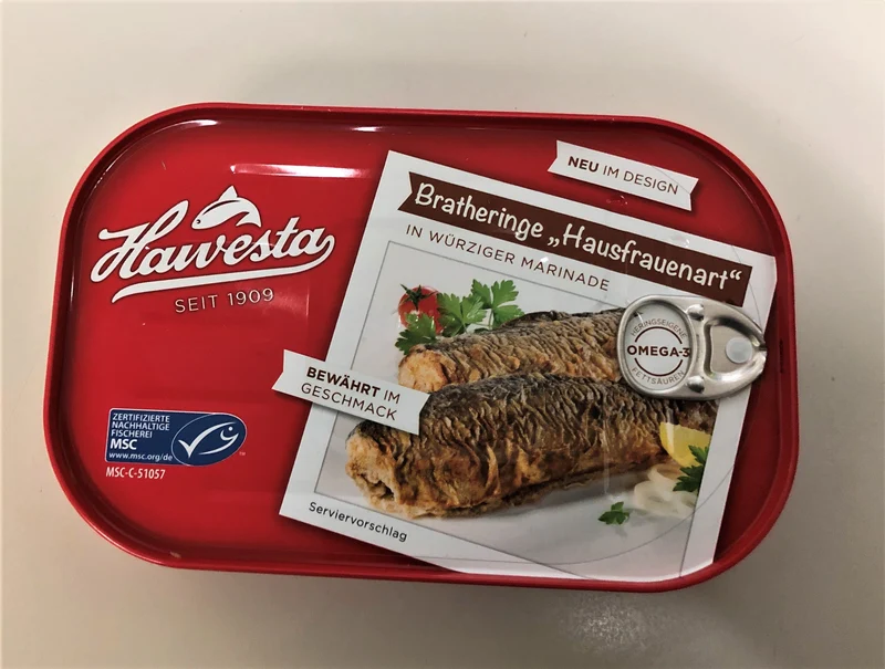 Hawesta Fried Herring 375g