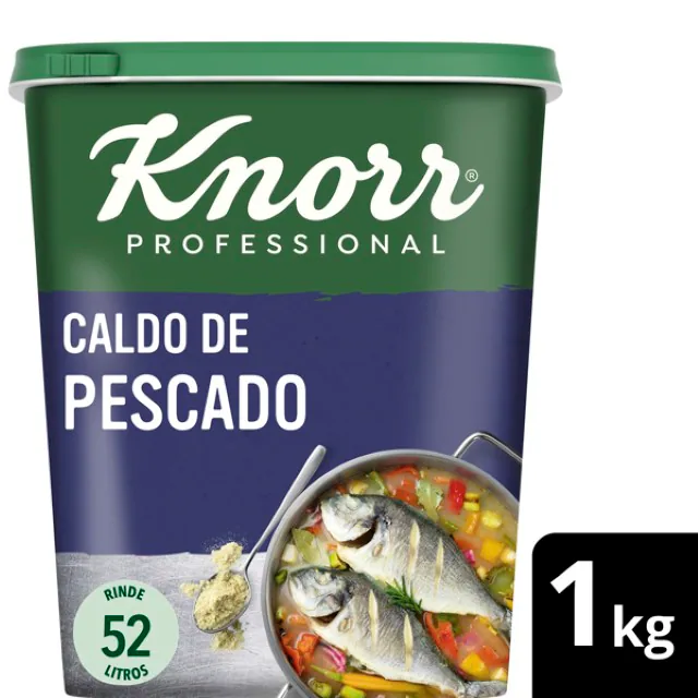 KNORR CALDO DE PESCADO BOTE 1 KG.