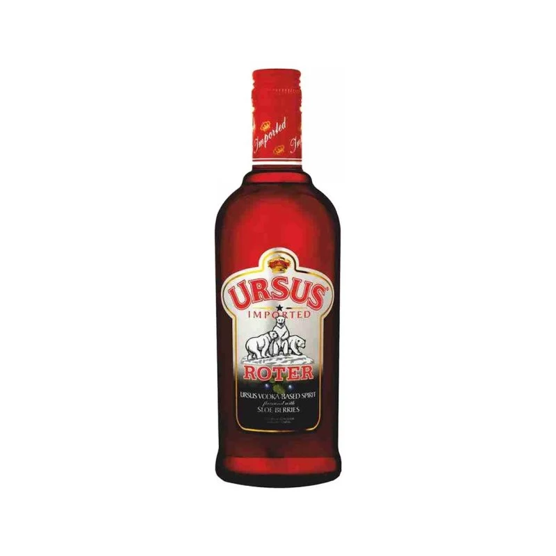 URSUS VODKA ROJO 70 CL.