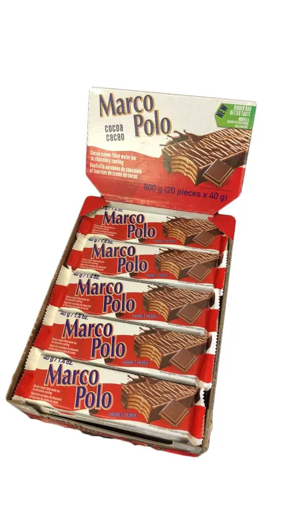 Marco Polo Chocolate Bars 40g
