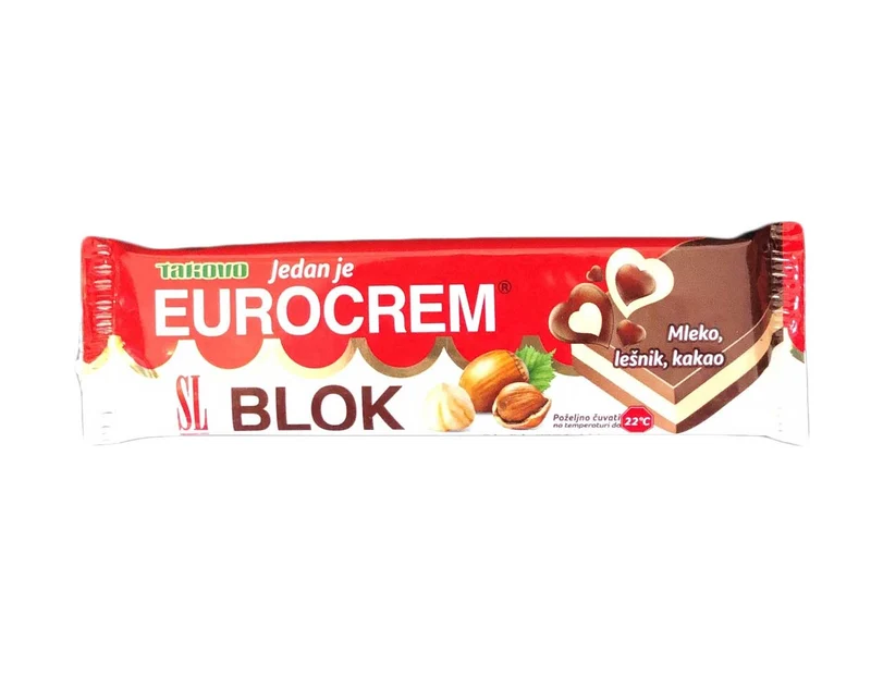 Swisslion Eurocrem Block Bar 45g