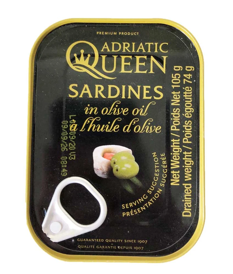 Adriatic Queen Sardines 105g