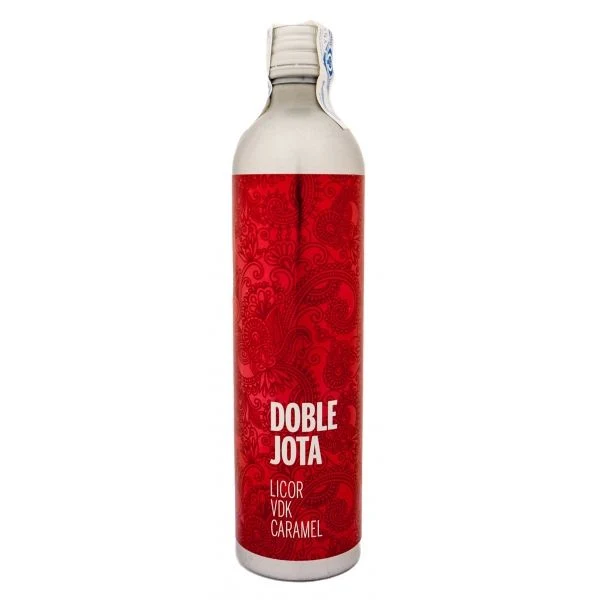 DOBLE JOTA VODKA CARAMELO 70 CL.