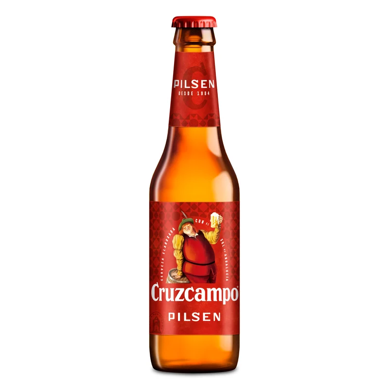 CRUZCAMPO CERVEZA CRISTAL 24x33 CL.