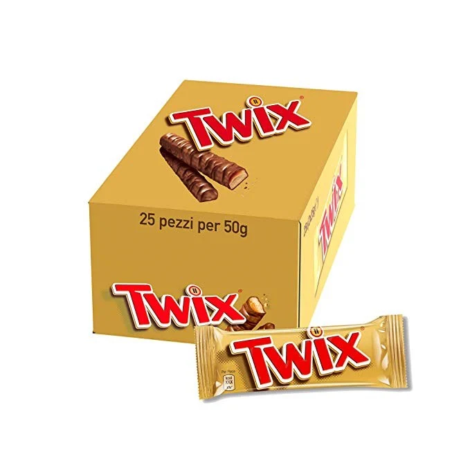 TWIX SINGLE ESTUCHE 25x50 GR.