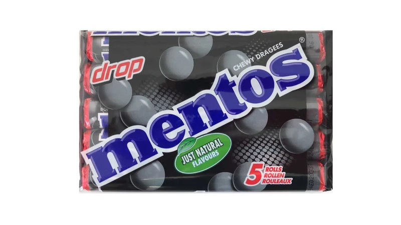Mentos Licorice Mints 5pk (5 x 37.5g)