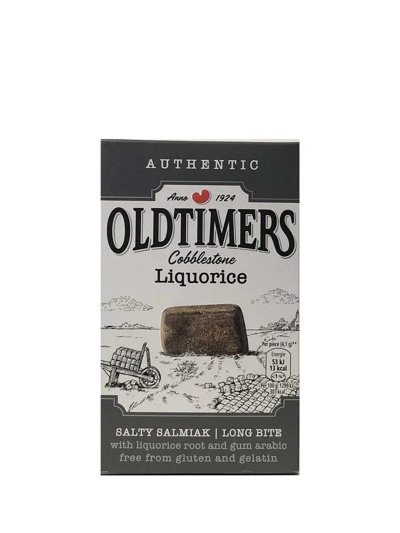 Old Timers Cobblestone Licorice 235g