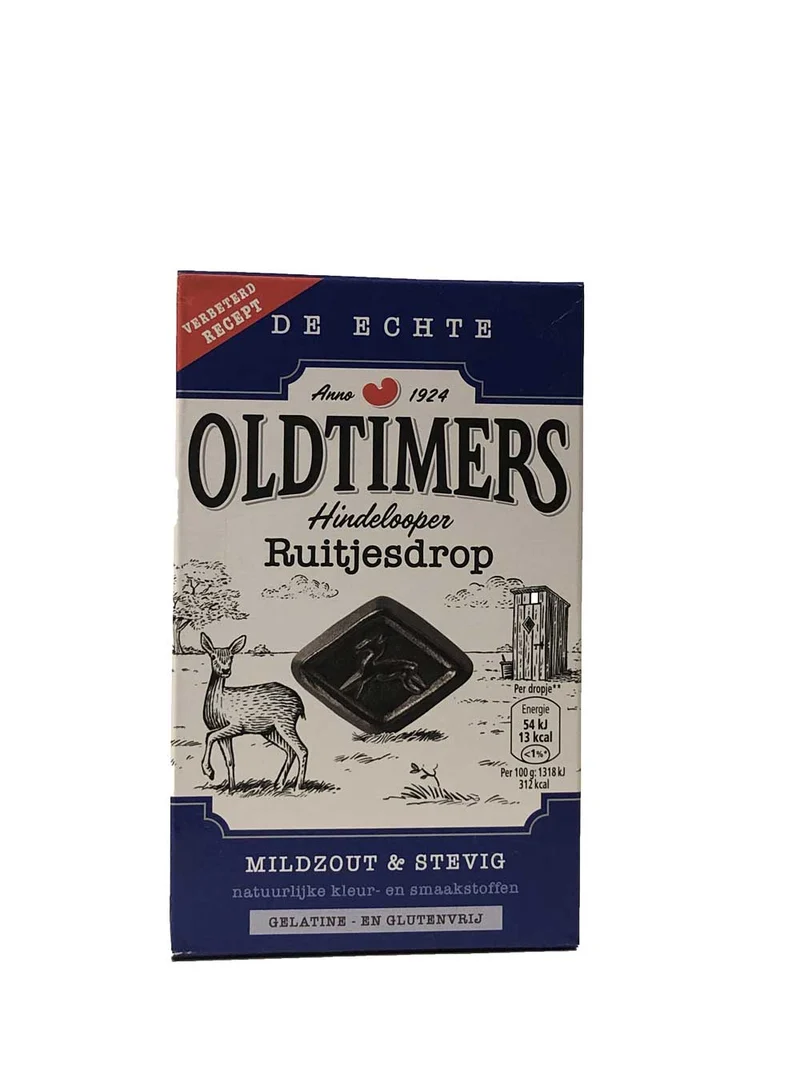 Old Timers Diamonds Licorice 235g