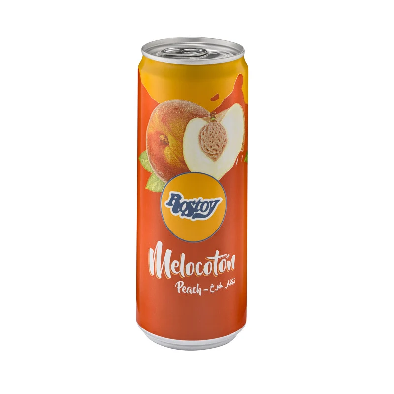 ROSTOY ZUMO MELOCOTÓN LATA 12x33 CL.