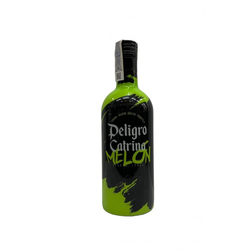 PELIGRO CATRINA TEQUILA CREMA DE MELÓN 70 CL.