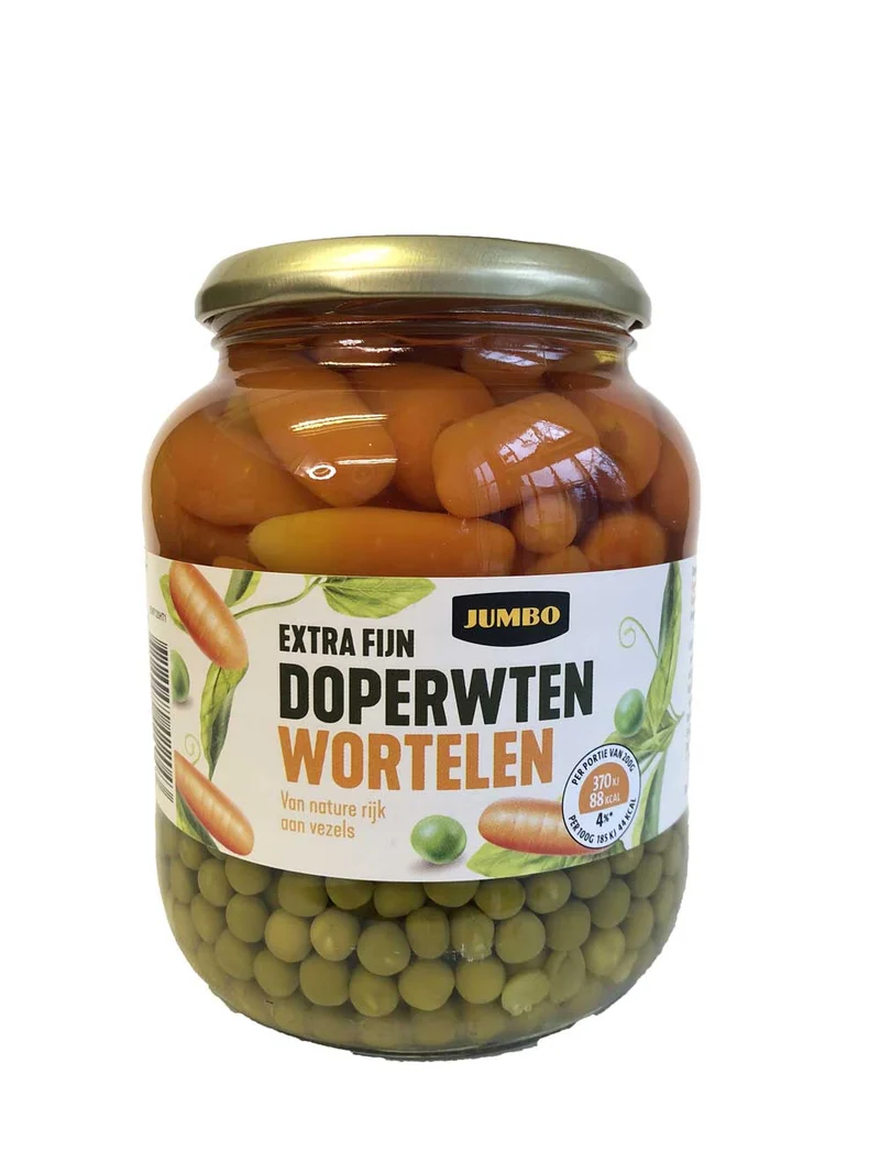 Jumbo Green Peas & Carrots 720ml