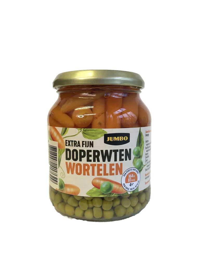Jumbo Green Peas & Carrots 370ml