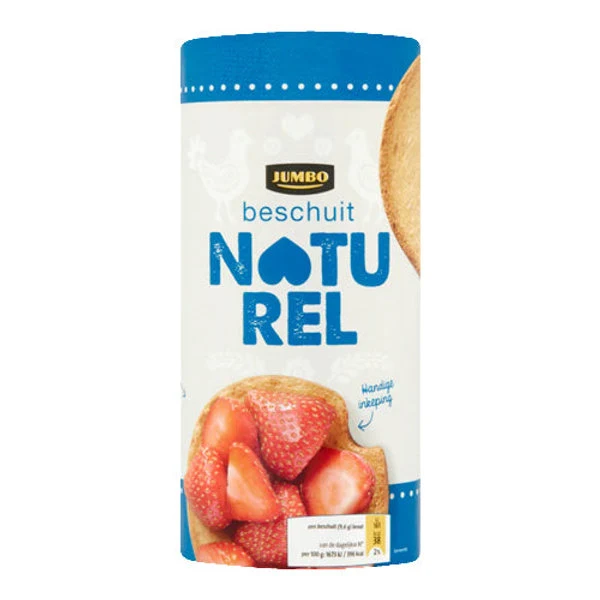 Jumbo Rusk White 125g