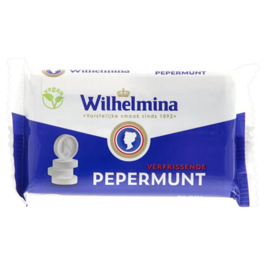 Wilhelmina Peppermints Roll 3 pack 120g