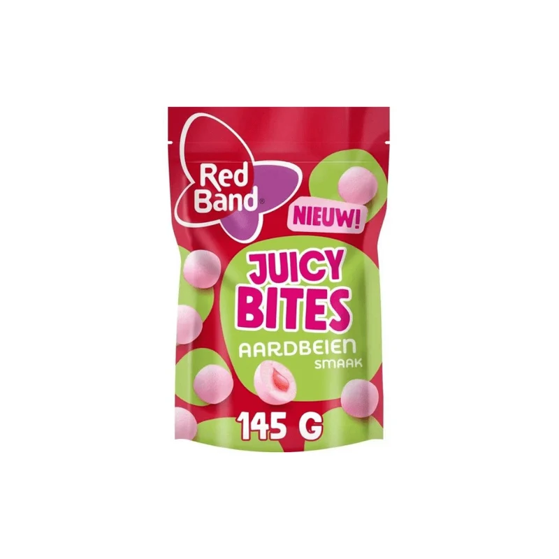 Red Band Strawberry Juicy Bites 145g
