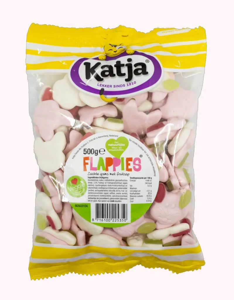 Katja Flappies (Bunnies) 500g